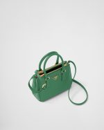 Prada Galleria Saffiano Leather Mini-Bag - Image 5